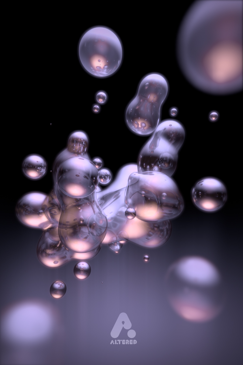 abstract geometry design using cinema4d, after effects,art direction design animation lee robinson, altered.tv london